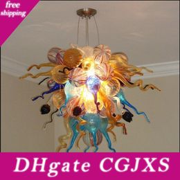 Hotel Residential Pendant Light Modern Murano Glass Chandelier Parts Simple Design Chandelier High Ceiling Decorative Lighting Hotel Residential Pendant Light Modern Murano Glass Chandelier Parts Simple Design Chandelier High Ceiling Decorative Lighting