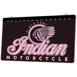 LS087- Indian Motorcycle Services Logo Neon Light Sign Decor Free Shipping Dropshipping Wholesale 8 colors to choose 123