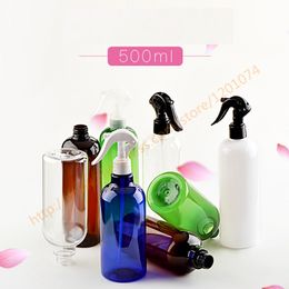 500ml pretty colors PET trigger spray bottle with sprayer gun.watering spray bottle,toilet water refillable bottle