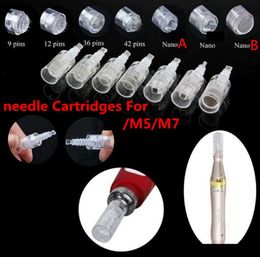 1/3/7/9/12/36/42/Nano Needle Cartridge for MYM Dermapen Microneedle Skin Care Dr Pen N2/M5/M7 DHL