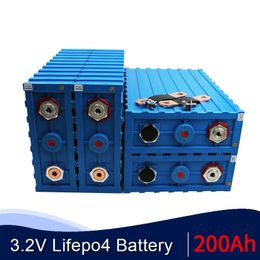 48pcs brand new 3.2V200ah cell CALB SE200 LiFePO4 Rechargeable Batteries 12v 24V 48V for pack boat solar battery US EU Tax-free