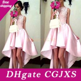 silk high low dress