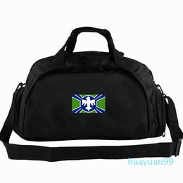 New- Federation flag tote Starship Troopers 2 way use luggage Trip shoulder duffle Sport sling pack