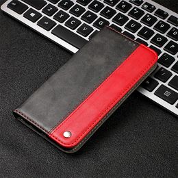 Pure color stitching wallet phone case for samsung galaxy note 20 ultra note 10 plus a21s a51 a71 a11 s20 plus s20 ultra