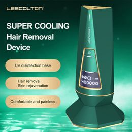2020 New Ice Cooling Hair Removal Device 400000 Long-term Hair Removal Skin Rejuvenation Super Cooling Hair Removal Epilator DHL Fast Ship