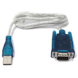 USB zu RS232 Serieller Port 9 Pin zu DB9 Kabel COM Adapter Konverter für PC