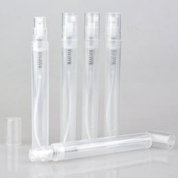 5ml Transparent Plastic Perfume Bottle Atomizer Empty 5ML Mini Refillable Spiral Spray Pump Container Perfume Spray LX2877
