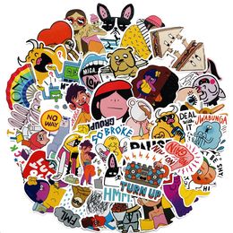 3 Sets 150PCS Fun Cute Graffiti Stickers Computer Mobile Phone Water Cup Waterproof Stickers