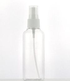 30ml Travel Transparent Plastic Perfume Atomizer Spray Bottle Empty Cosmetic Containers With White