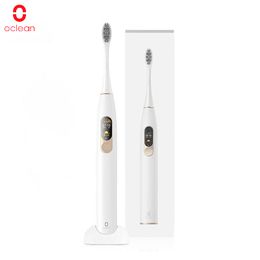 Global Version Oclean X Sonic Electric Toothbrush Adult IPX7 Ultrasonic automatic Fast Charging Tooth Brush With Touch Screen