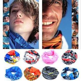 Riding Bicycle Motorcycle Headscarf Variety magic Bandanas Novelty head scarf 38 Colours face mask Scarve C3191