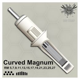 BIGWASP Standard Tattoo Needle Cartridges - Curved Round Magnums 5/7/9/11/13/15/17/19/21/23/25/27RM CX200808