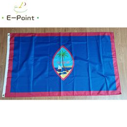 Guam National Country Flag 3*5ft (90cm*150cm) Polyester Banner Decoration flying home & garden flag