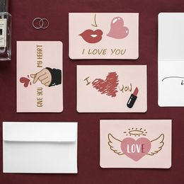 Bronzing Folding Card Thanksgiving Christmas Wedding Birthday Greeting Card Special for you Thank You Printed Greeting Card