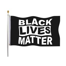 Black Lives Matter Flag 90*150cm Garden Flag Banner Wall Flags For Indoor Outdoor Democrats I Can't Breathe Justice Movement 3*5ft HH9-3280