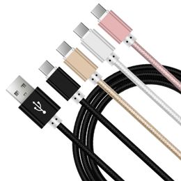 25cm 1m 1.5m 2m 3m Long Fast Charger USB-C Cord Micro USB Type C Cables for Samsung S8 S9 Huawei P30 Xiaomi