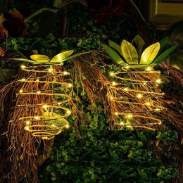 Night Pineapple Solar Lights Colorful Waterproof LED Light Garden Lights Hanging Lamp Fairy Night Lights Art Home Decoration VT1440