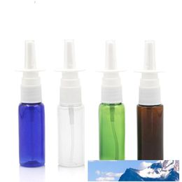 20ml colorful PET nasal spray bottle Refillable Bottles spray bottle PET plastic bottle spray bottles Refillable
