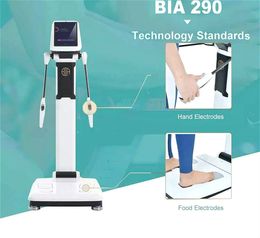 Good Aesthetics Fat Test Body Elements Analysis  Manual Weighing Scales Beauty Care Weight Reduce Body BIA Composition Analyzer CE