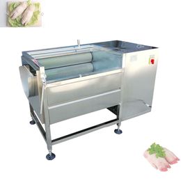 2020 Multifunctional Food-grade bristle cleaning brush roller Carrots washing and peeling with brush machinewashing machine