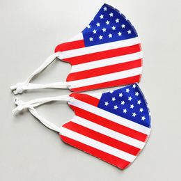 Real Stock 2020 Flag Face Mask Dustproof US Battle Southern Flag Mouth Masks Civil War Flag Washable Reusable Cotton Face Masks Boom2016