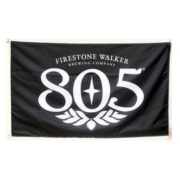 Firestone Walker 805 Beer Flag 90x150cm 100D Polyester Sports Outdoor or Indoor Club Digital printing Banner and Flags Wholesale