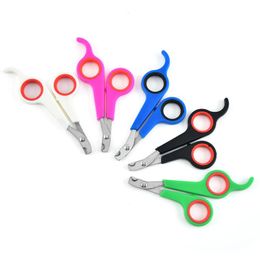 Pet Nail Clippers Dog Cats Bird Toe Claw Stainless Steel Grooming Scissors Dog Nail Trimmer Cut Nail Pet Accessories LX3368