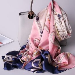 100% Silk Scarf Women Echarpe Brand New 2021 Hangzhou Silk Shawls and Wraps for Ladies Printed Foulard Natural Pure Silk Scarves