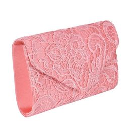 New-Chain Soft Envelope Day Clutches Ladies Party Fashion Solid Color