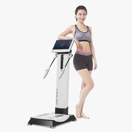 Hot Selling!!! Vertical Body Elements Analysis Manual Weighing Scales Beauty Care Weight Reduce Body Composition Analyzer