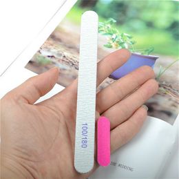 Hot Selling Wholesale 10 Pcs Nail Files for Beauty Salon 100/ 180 Economical Nail Tools for Beauty Salon