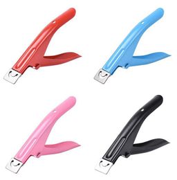 Stainless Steel Art Nail Clipper Manicure Tool False Nail Clipper Nail Art Edge Cutter Fake Nails Clipper Nails Cutter