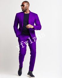 Newest One Button Groomsmen Peak Lapel Wedding Groom Tuxedos Men Suits Wedding/Prom/Dinner Best Man Blazer(Jacket+Tie+Pants) T168