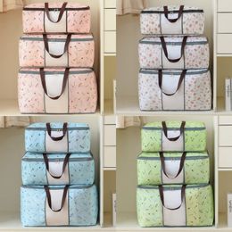 Quilt Non Woven Storage Bag Foldable Clothes Blanket Quilt Sweater Organiser M/L/XL Quilt Bag Holder