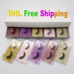 Mink Eyelashes Wholesale 30 style Natural False Eyelashes long makeup Fake Eyelash Extension 3D Mink lashes In Bulk