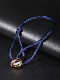 Women's Fashion Rope Adjustable Bracelet Faddish Ladylike Retro Style Classical Women Jewellery Daily-life Accessory
