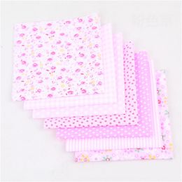 25*25 cm Square Cotton Cloth Small Floral Plain Weave Cloth Printed Cotton DIY Handmade Patchwork Needlework Home Decoration VT1481