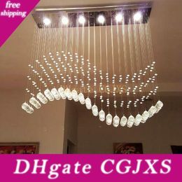 Crystal Chandelier Light k9 crystal curtain wave light Crystal Chandelier Light k9 crystal curtain wave light