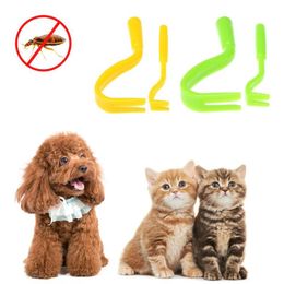 2 PCS 3 Colors Fleas Lice Twister Hook Tools Dog Cat Pet Cleaner Pet Supplies Tick Remover Tool Tweezers Puppies Drop Shipping