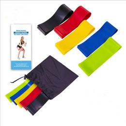 Resistance Band Fitness 5 Levels Latex Gym Strength Training Rubber Loops Bands Fitness Equipment Sports yoga belt Toys Elastic Band