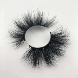 25mm Real Mink lashes Fluffy False Eye Lash Handmade Dramatic Curly Lashes 3D Mink eyelashes 60 pairs DHL