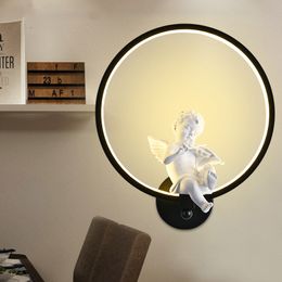 LED Wall Lamp Modern Creative Bedroom Beside Wall Light Indoor Living Room Dining Room Corridor Lighting Decoration