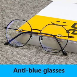Novo Tipo Adulto Anti Light Blue Óculos Atacado irregular Quadro Óculos Anti Light Blue Óculos para o telefone móvel e computador