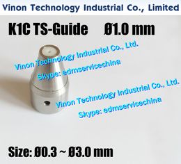 K1CN TS Guide d=0.3-3.0mm Stainless Steel Case+Ceramic Insert F140D (D14x24H) edm Drill Guide for K1CN K1CS Small Hole EDM So dick TS-guide