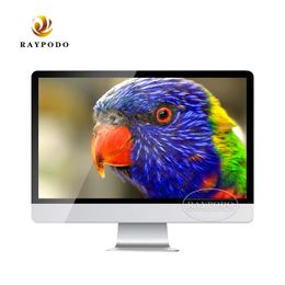Raypodo 21.5 inch Intel I3 I5 I7 all in one PC Computer with 4G+120GB SSD memory with Silver Colour