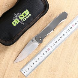 Green thorn Locke sand knife s90v blade TC21 handle outdoor camping utility fruit knife EDC tool