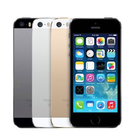 iPhone 5s Unlocked Apple phones 16GB 32GB 64GB ROM iOS 4.0"IPS 8MP WIFI GPS SIRI 4G LTE