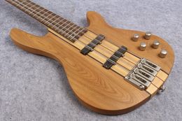 8 string Bass Neck Thru Body,rosewood Fingerboard 24 Frets,Active Pickups China Electric Guitar Bass