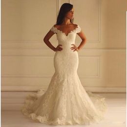 Wedding Dresses Women Dress Cap Sleeves Off Shoulder Gowns Bride Gowns Lace Applique Party Dress Beading Removable Skirt