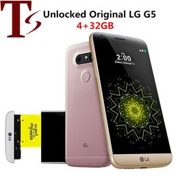 Refurbished Original LG G5 H850 VS987 US992 phones Quad Core 4GB RAM 32GB ROM 16MP 4G LTE Unlocked Android Mobile Phone 10PCS